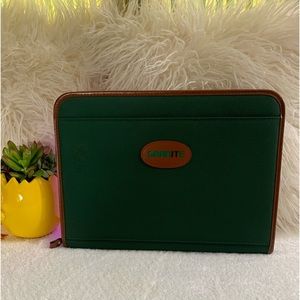 🍀Granite Portfolio/Organizer Binder,Resume MenWomen,Dark Green#GR2🍀